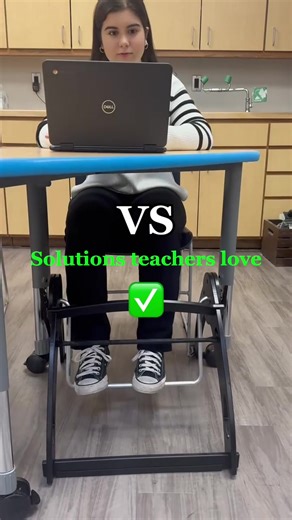 Noises distract everyone. Whether it’s a water bottle falling over or a student restlessly sitting in their seat. The KINNEBAR is silent. With custom USA engineering, this product never squeaks. It increases the amount of time that a restless student can sit in their seat. Which =’s a quieter classroom for everyone. Comment SWING for a direct link to shop. Product Shown: K200 in Black © 2026 Mindful Mission, LLC. All rights reserved.