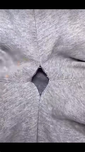 Don’t throw old clothes “ fix it now, save money, caption for this fix