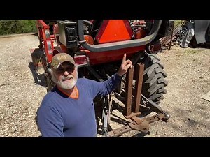 Stabilizing Category 1 Drawbar on Kubota B3030
