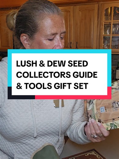 THE PERFECT GIFT for gardeners of all levels! This set includes all the tools and the most beautifully illustrated book with every detail you need for successful seed collection for your plants, flowers, fruits & vegetables! Don't forget Christmas is coming and this is a gift you can be proud to give! #gardening #garden #seeds #gardner #giftsforgardeners @LUSH&DEW
