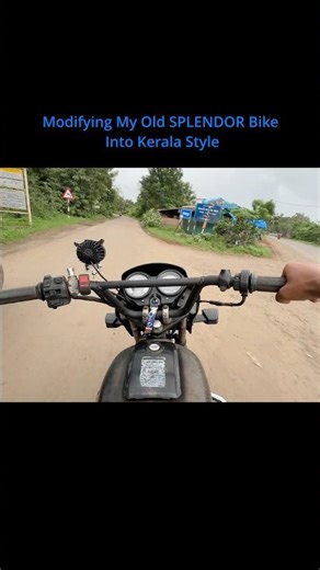 Modifying my old splendor bike #shortsfeed part 14