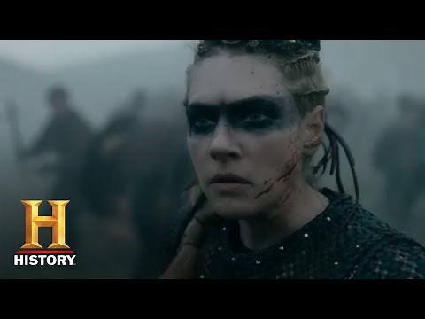 Vikings: Queen Lagertha's Fierce Fighting Skills | Mid-Season Five Finale Airs Jan. 24 | History