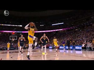 LEBRON JAMES Craziest Missed Dunk LA Lakers vs Denver Nuggets GAME 2