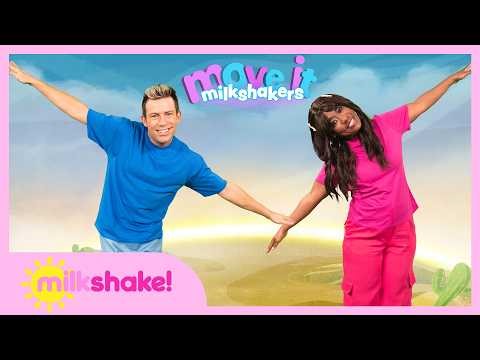 Move it Milkshakers | Fly like an aeroplane with Kemi & Derek | Milkshake!