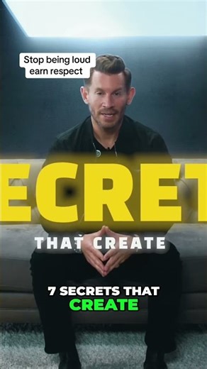 7 secrets to command instant respect & success #shorts