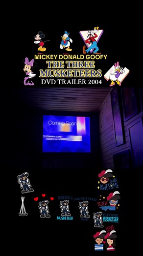 Mickey Donald Goofy The Three Musketeers DVD Trailer 2004 #mickeydonaldgoofythethreemusketeers #disney #2004 #mickeymouse #donaldduck #goofy #minniemouse #daisyduck #clarabellcow #beagleboys #captainpete #allforoneandoneforall #lovesolovely #peteyskingoffrance #sweetwingsoflove #chainsoflove #childhood