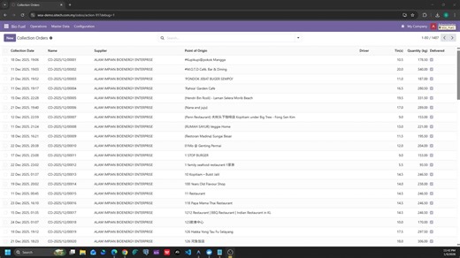 Request Order to get CO and POO Report