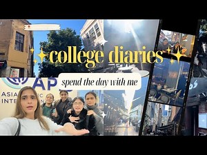 College life in Australia 🇦🇺 | APIC College Melbourne | Exploring City | Student Diaries |