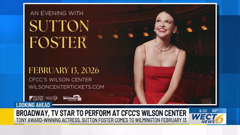 Broadway and television star Sutton Foster coming to Wilson Center