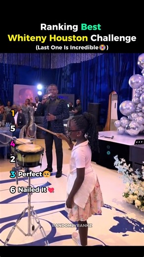 Ranking Best Whiteny Houston Challenge☠️#usa