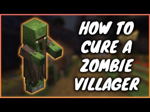 How To Cure A Zombie Villager In Minecraft