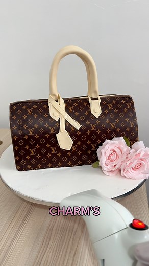 14K views · 86 reactions | 3D Luxury Bag Cake “Happy Birthday Granny Nerie!” For inquiries, message us ⬇️⬇️ Charm's Cakes and Cupcakes #customizedcakes #customized #fondant #metromanilacakes #metromanila #charmscakes #charmainediose #bagcake #lvbag | Charm's Cakes and Cupcakes | Facebook