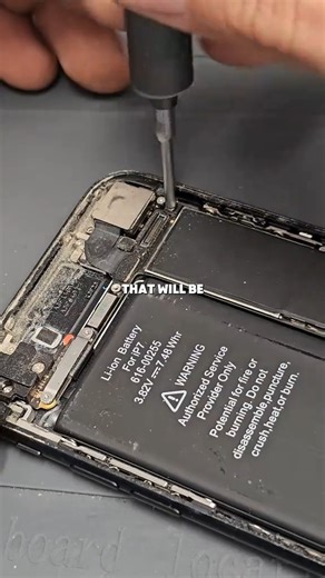 Fixing an old iPhone 7 with the audio ic problem , logic board repair #iphone #phonerepair | Fanerepairsuk