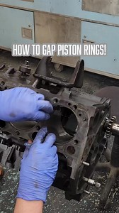 How to gap piston rings! you would be amazed at what you can do at home! #racecar #horsepower #DIY #shoptip #corvett #prostreet #hotrod #chvey #drift #dailydriver #iwannagofast #automotive #builtnotbought #gearhead | SWS Motorsports