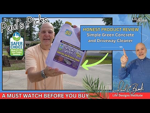 Paul's Picks: Effortless Cleaning: Simple Green Concrete and Driveway Cleaner with Oxy Solve