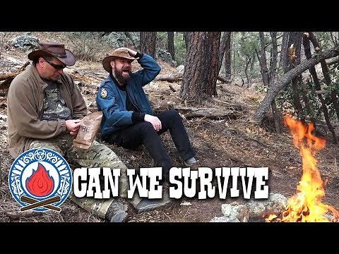 Desert Forest Survival Shelter (Bushcraft & Survival Skills)