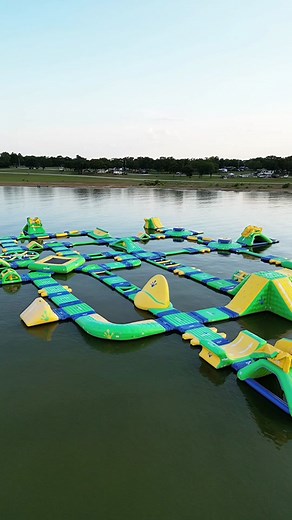 What do you do when you want to spend time outside, but can’t take the summer heat? 🥵 You find water! 💦 Yogi Bear’s Jellystone Park Camp-Resort at Keystone Lake in Mannford, OK (located about 20 minutes west of Tulsa) has a ton of water attractions sure to keep you cool this summer! 💧Splashground 💧Water slides 💧Wibit (the floating obstacle course on the lake) 💧Keystone Lake 💧Paddle boards or kayaks (provided for no additional charge) 💧Swimming pool …. You can even store your boat at your