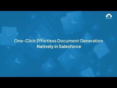 360 SmartDocs Product Demo | Automate Document Generation in Salesforce