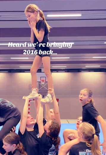 Gravity and Cheerleading: A Trendy 2016 Mix