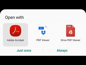 How To Install Adobe Acrobat Reader On Android Device