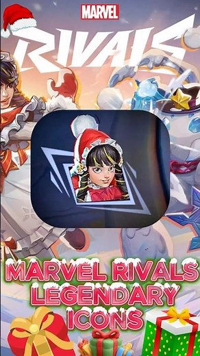 Marvel Rivals - LEGENDARY ICONS (based on the skin you have the icon will be personalized)