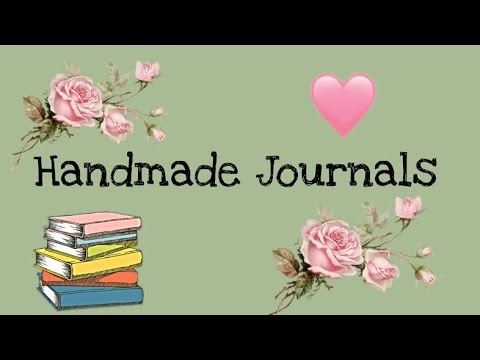 How To Make A Journals From Scratch - Step By Step - Relaxing