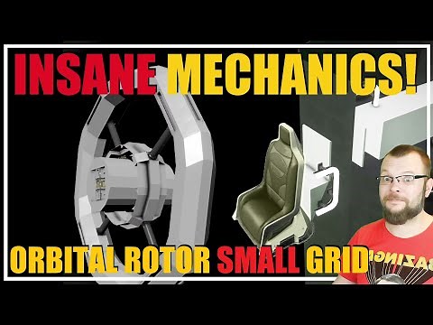 [SPACE ENGINEERS] Small Grid Orbital Rotor! The Exploid Gab! [TUTORIAL]