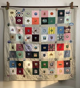 Vintage Sports Team T-shirt Memory Quilt: NBA, MLB, NHL Logos - Etsy