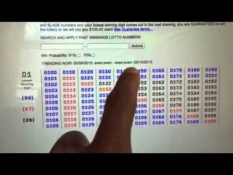 LOTTODDS: NJ Pick 4 Lotto Win - Midday - 1