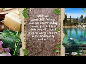 SOAP for Today: James 3:13