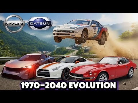 Nissan Datsun Spectacular evolution transformers mode! HYPER-MORPH LEGACY (1970-2040).