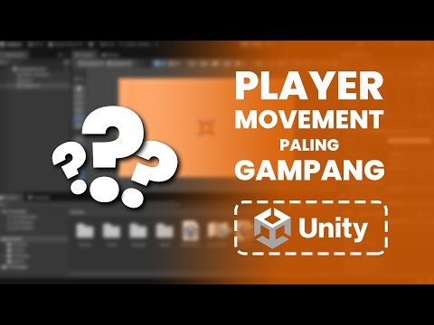 Cara Membuat Player Movement Paling Mudah (Top Down movement) dengan Unity - TUTORIAL
