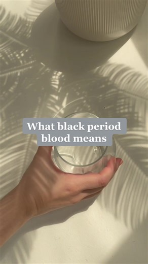 Understanding Black Period Blood: Causes and Symptoms