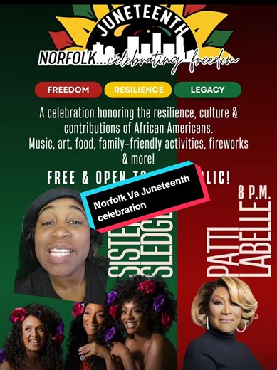 #757 #hamptonroadsva #norfolkva #pattilabelle #thingstodo | Things To Do In Norfolk VA