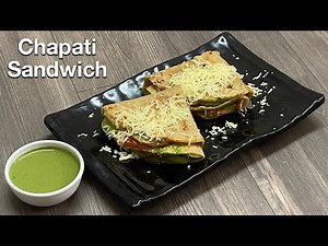 Roti Sandwich Recipe | रोटी सैंडविच नुस्खा | Chapati Sandwich Recipe By Suman's Kitchen