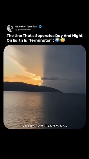 Where Day Meets Night: The Terminator Line 🌅🌌