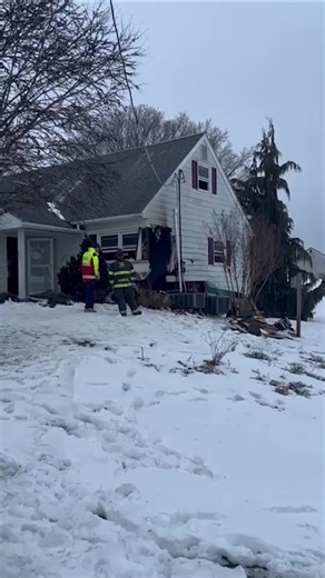 Crews battled a house fire in Lancaster County on Monday, according to Manheim Fire Department Deputy Chief Ian Nauman. | WGAL News Channel 8 Susquehanna Valley, Pa.