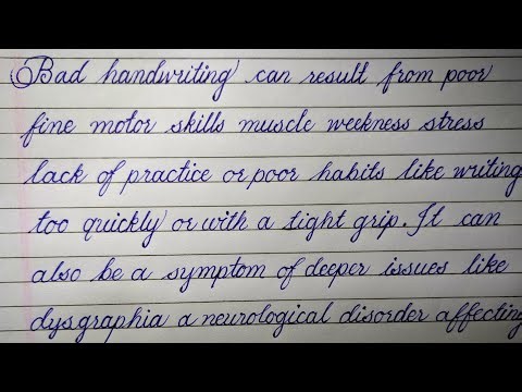 Best Cursive Handwriting Practice || How to write Cursive Handwriting