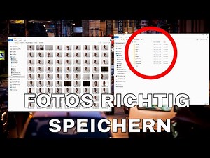 FOTOS RICHTIG SPEICHERN