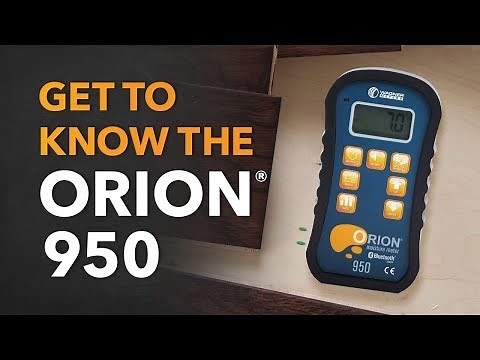 Orion 950: Get to Know the Moisture Meter - Wagner Meters