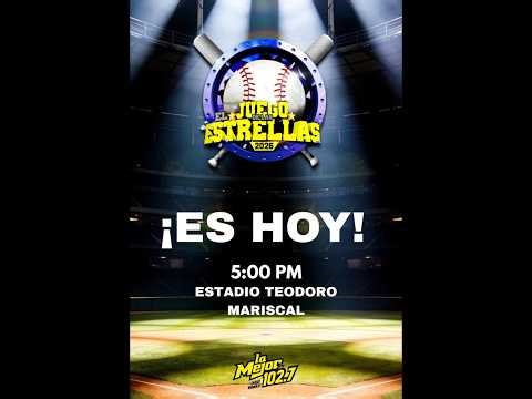 ⚾🌟 La Mejor 102.7 FM 🎙️ y Grupo RSN 📻 presentan El Juego de las Estrellas 2026