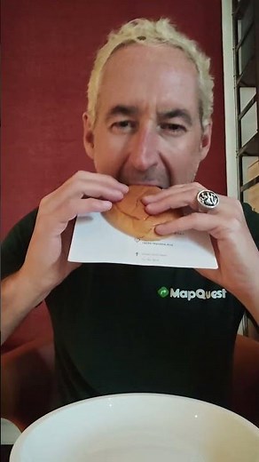 Our CEO knows our product is delicious. #map #mapquest #burgergate