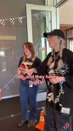 lightning struck for the employees at Pixar Studios today! 🚗⚡️