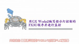 零基础学三菱PLC编程：如何编写FX3U系列PLC程序？