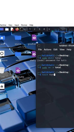 💻🔥 Kali Linux Basics Every Beginner Must Know 🔥💻 If you’re starting your Kali Linux / ethical hacking journey, these simple commands will become your daily tools. They may look basic, but trust me — they’re powerful 👀 📂 mkdir – Create folders like a boss Organize your tools, scripts, and projects. No more messy terminals! 📝 touch – Create files instantly Need a new script or note? One command and it exists. ✍️ nano – Edit files the easy way Beginner-friendly text editor. No stress, just t