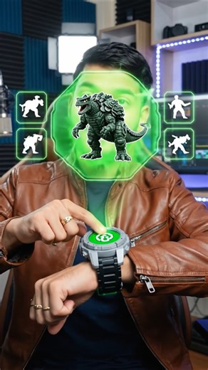 i am using Omnitrix transform to humangasor #ai #aivideo #gemini #veo3 #shorts