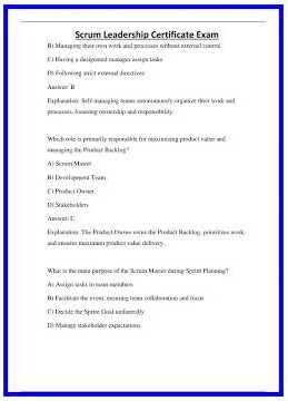 Scrum Leadership Certificate Exam 636x882