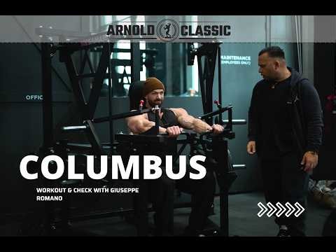Road to the Arnold Classic | 1 Day Out in Columbus, Ohio - Peak Week Chest Workout