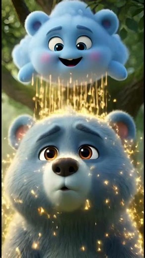 BOPPO AND THE MAGIC RAIN 🌧️✨ #funny #kids #cartoon #disney #bear