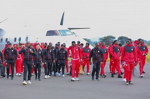 Harambee Stars land in Tanzania for Four Nations showdown